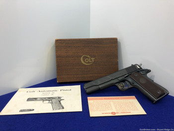 1967 Colt Super 38 Blue .38super 5" *ABSOLUTELY STUNNING COLT 1911*
