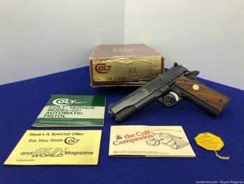 1978 Colt ACE Service Model .22 LR Blue 5" *STUNNING EXAMPLE*