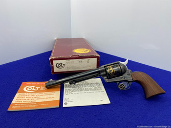 1984 Colt Single Action Army .44-40 Blue *DESIRABLE COMMEMORATIVE REVOLVER*