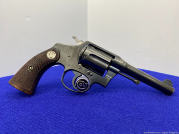 Colt Police Positive .38Spl Blue 4" *ABSOLUTELY AMAZING SECOND ISSUE MODEL*