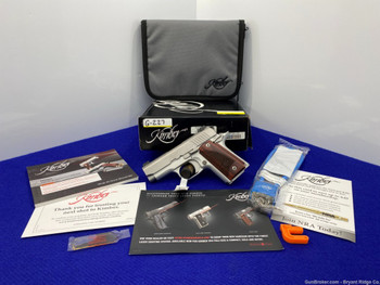 Kimber .9mm Stainless 3" *AWESOME MICRO 9 SEMI AUTOMATIC PISTOL*