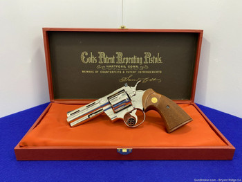 1979 Colt Python .357 Mag 4" *ULTRA DESIRABLE NICKEL FINISH MODEL*