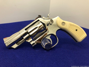 Smith Wesson 66-3 .357mag *ABSOLUTELY PHENOMENAL BRIGHT STAINLESS* Gorgeous