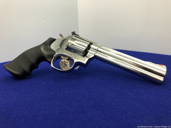 1993 Smith Wesson 686 Pre-Lock .357 Mag *ASTONISHING BRIGHT STAINLESS*