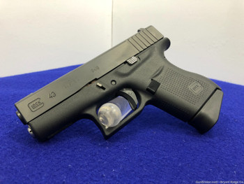 Glock 43 Talo Edition .9mm Black 3.39" *AMERIGLO SIGHTS* Awesome Example