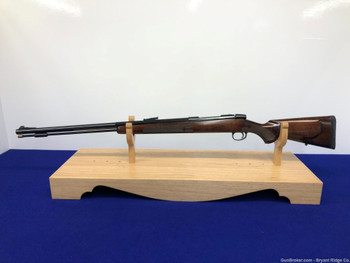 Austin & Halleck .50 Cal Black POR Blue 27.5" *FANCY WALNUT STOCK*