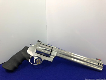 Smith Wesson 500 .500S&W Stainless 8.375" *EYE CATCHING PIECE* Example