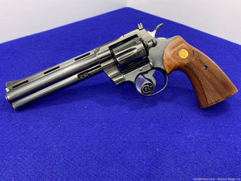 1977 Colt Python .357 Mag Blue 6" *CLASSIC DOUBLE ACTION REVOLVER* 