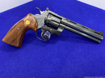 1977 Colt Python .357 Mag Blue 6" *CLASSIC DOUBLE ACTION REVOLVER* 
