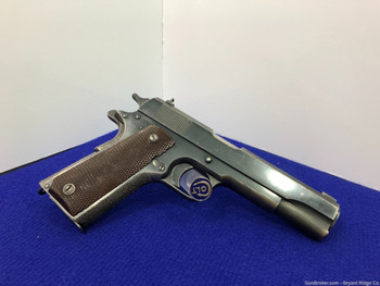 1918 U.S. Colt M1911 .45acp 5" *VERY SCARCE & DESIRABLE MILITARY MODEL* 