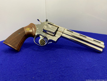 1979 Colt Python .357mag 6" *HIGHLY DESIRABLE NICKEL FINISH MODEL*
