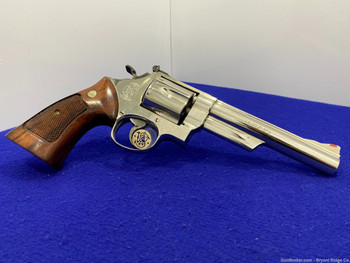 Smith Wesson 25-5 .45colt Nickel 6" *SUPER RARE .45 Colt Caliber Model*