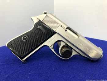 Walther PPK/S 9mm Kurz/.380 ACP Stainless *AMAZING CARL WALTHER*