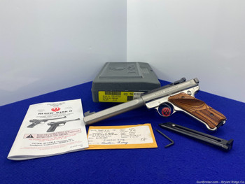 Ruger Mark II .22LR Stainless *GORGEOUS COMPETITION TARGET MODEL* Beautiful