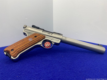 Ruger Mark II .22LR Stainless *GORGEOUS COMPETITION TARGET MODEL* Beautiful
