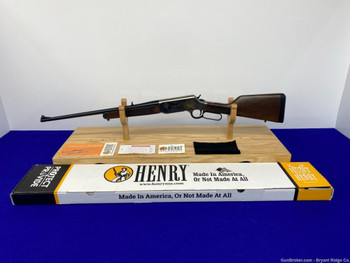 2022 Henry Long Ranger Wildlife Edition .308 Win Blue 20" *GOLD INLAY ELK*
