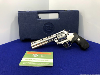 1995 Colt Anaconda 45colt Stainless 6" *ULTRA RARE & COVETED .45colt MODEL*