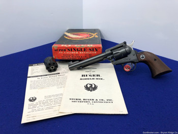 1970 Ruger Super Single Six .22 Blue 5.5" *DESIRABLE CONVERTIBLE MODEL*