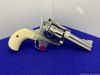 1987 Ruger Blackhawk 3.5" .357 Mag *GORGEOUS BRIGHT STAINLESS FINISH*