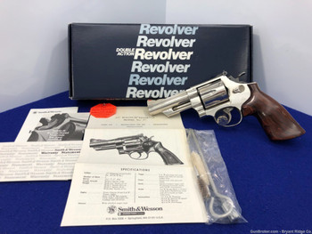 1980 Smith Wesson 29-2 .44 Mag Nickel 4"*DESIRABLE PINNED & RECESSED MODEL*