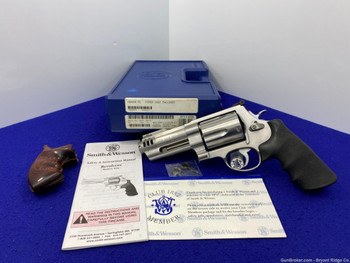 Smith Wesson 500 .500 S&W Stainless 4" *DESIRABLE X-FRAME MODEL*