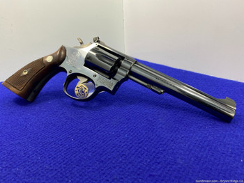 1960 Smith Wesson 48 .22M.R.F Blue 6" *AWESOME K-22 MASTERPIECE MODEL* 