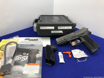 2011 Sig Sauer SP2022 9mmPara 3.9" *PROTECTED BY SIG'S BLACK NITRON FINISH*