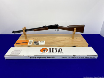 Henry Pump Action H003T .22 S/L/LR Blue 20" *CLASSIC PUMP RIFLE*