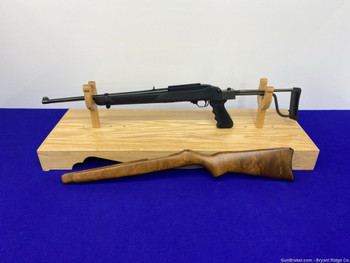 1989 Ruger 10/22 Carbine .22 LR Black 18.5" *DESIRABLE SIDE FOLDING STOCK"