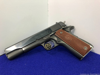 1950 Colt Super 38 Automatic .38 Super 5" *ABSOLUTELY INCREDIBLE COLT*