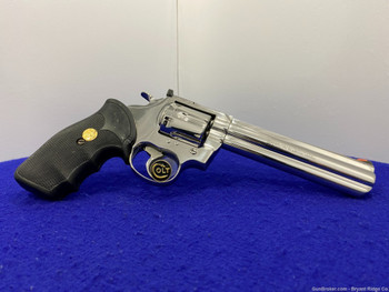 1988 Colt King Cobra .357 Mag *SUPER RARE FACTORY BRIGHT STAINLESS MODEL*