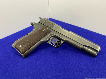 Colt 1911A1 Military .45 ACP Blue 5" *WWII MODEL SEMI AUTOMATIC PISTOL*