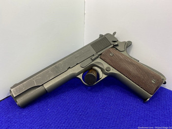 1943 Ithaca M1911A1 .45 ACP 5" *WWII MILITARY FIRST YEAR PRODUCTION MODEL*