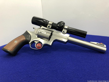 1994 Ruger Super Redhawk .44 Mag Stainless *EYE CATCHING REVOLVER* Example
