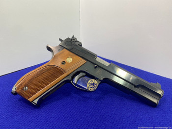 Smith Wesson 52 .38 Spl Blue 5" *AWESOME SEMI-AUTO PISTOL* Rare Model
