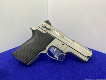 Smith Wesson Model 4516 .45 ACP Stainless 3 3/4" *AWESOME SEMI-AUTOMATIC PI