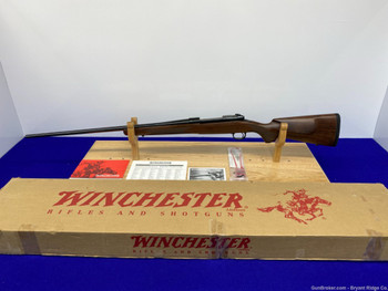 Winchester Model 70 300 Weatherby Mag Blued 26" *STUNNING JEWLED BOLT*