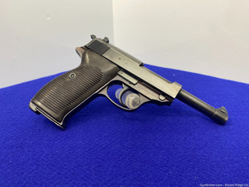 Walther P38 Blue 9mm 5" *ICONIC GERMAN-MADE SEMI-AUTO PISTOL*