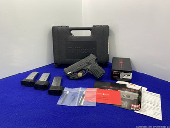 2013 Springfield XD-S .45 ACP Blue 3.3" *RED CRIMSON TRACE LASER GUARD*