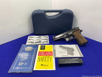 Beretta 92 SB Compact 9mm Para Blue 4.3" *SCARCE ITALIAN SEMI AUTO PISTOL*
