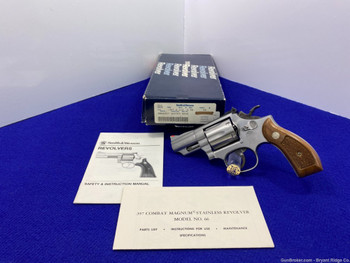 Smith Wesson 66-2 .357 Mag Stainless 2.5" *SCARCE & DESIRABLE MODEL*