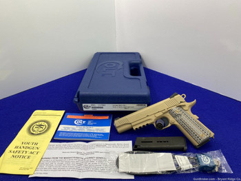 Colt M45A1 .45 ACP Desert Sand 5" *REINTRO OF THE US MARINE CORPS M45A1*