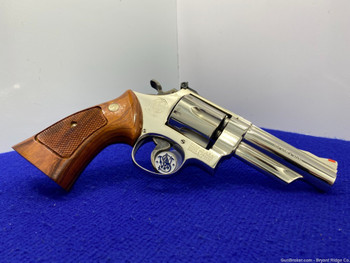 Smith Wesson 25-5 .45 Colt 4" *GORGEOUS NICKEL FINISHED REVOLVER*