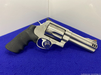 2014 Smith Wesson 460V .460SW Stainless 5" *EXCELLENT X-FRAME REVOLVER*