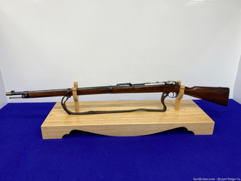 1887 Spandau Model 71-84 Mauser Blue 32" *EARLY TUBE FED MAUSER RIFLE*