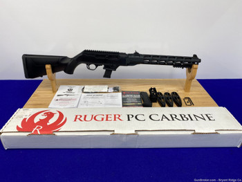 2019 Ruger PC Carbine 9mm Luger Black 16" *AWESOME PISTOL CALIBER CARBINE*