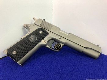 1999 Colt 1991A1 Series 80 .45 ACP Stainless 5" *AWESOME SEMI AUTO PISTOL*