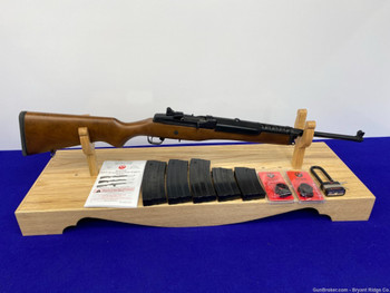 2013 Ruger Mini-14 Ranch Rifle .223 Rem Blue 18.5" *MINIATURE M14 RIFLE*
