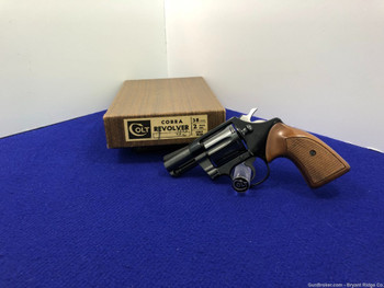 1970 Colt Cobra .38 Sp Blue 2" *GORGEOUS SIX SHOT SNAKE SERIES* Beautiful
