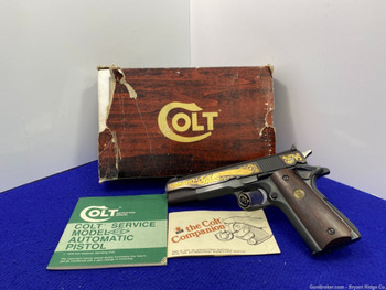1981 Colt Ace .22 LR Blue 4 3/4" -SIGNATURE SERIES- Only 1000 Ever Produced